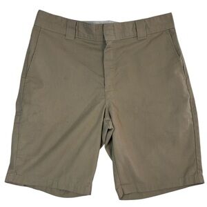 Dickies‎ FLEX Relaxed Fit Men’s Shorts – Size 36 – Khaki Work Casual